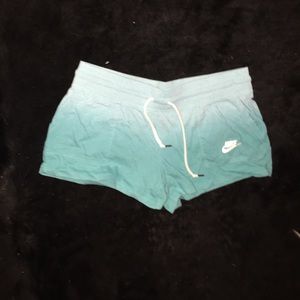 Nike Ombré Blue Cotton Short